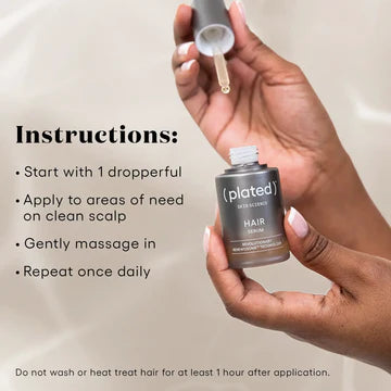Plated Hair Serum | Hair Growth & Scalp Health Treatment