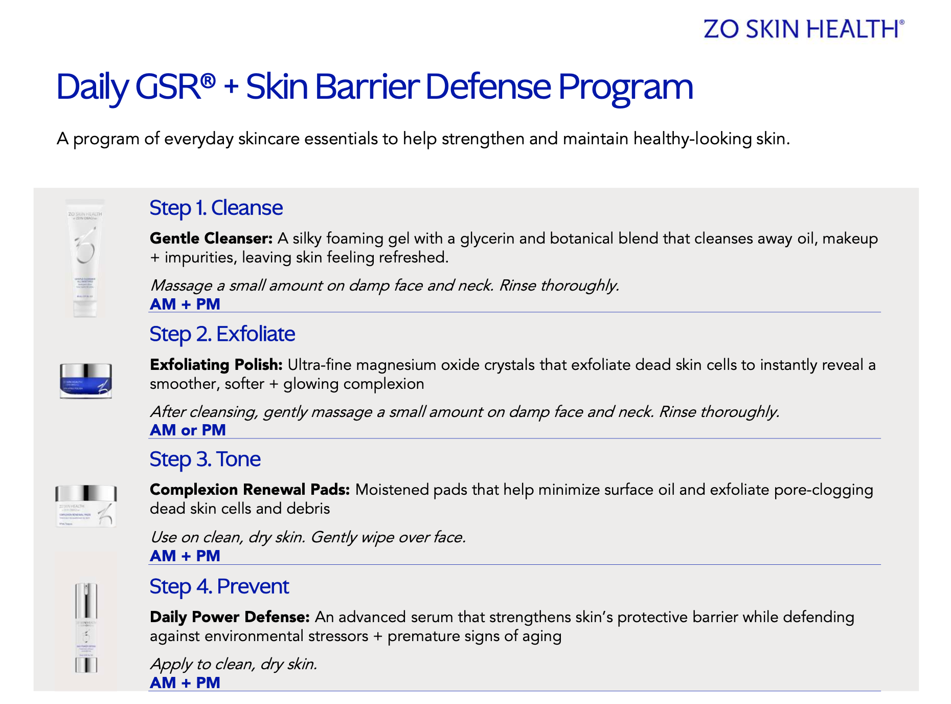 ZO Daily Skincare Kit ($27 Savings)