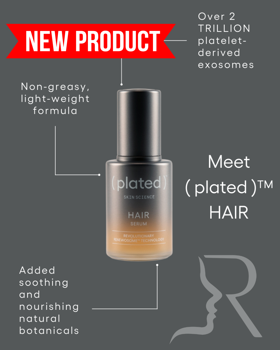 Plated Hair Serum | Hair Growth & Scalp Health Treatment